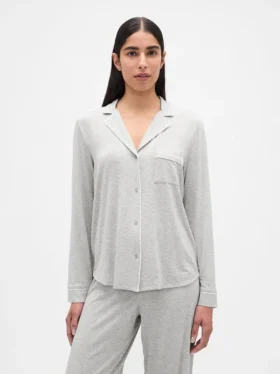 Weichstes Modal-Pyjama-Oberteil