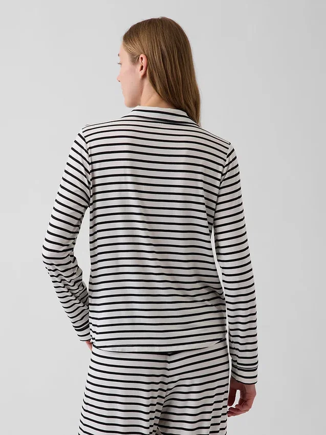 Weichstes Modal-Pyjama-Oberteil