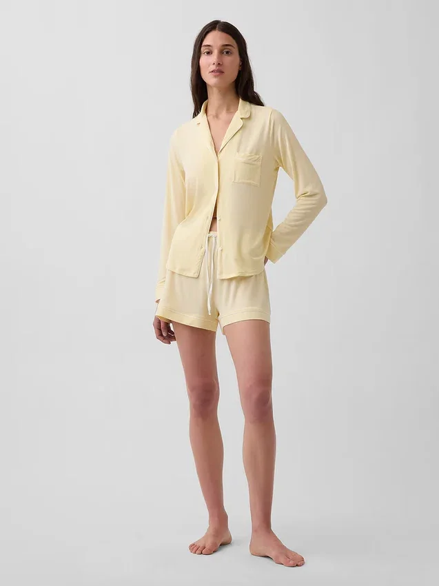 Weichstes Modal-Pyjama-Oberteil