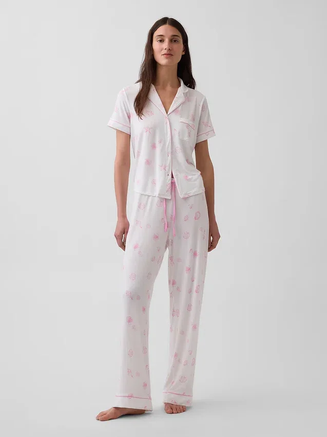 Weichstes Modal-Pyjama-Oberteil