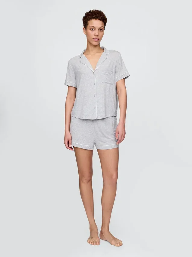 Weichstes Modal-Pyjama-Oberteil