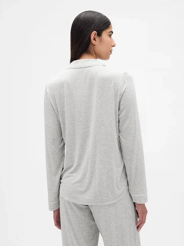 Weichstes Modal-Pyjama-Oberteil