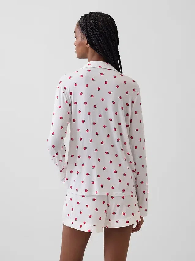 Weichstes Modal-Pyjama-Oberteil
