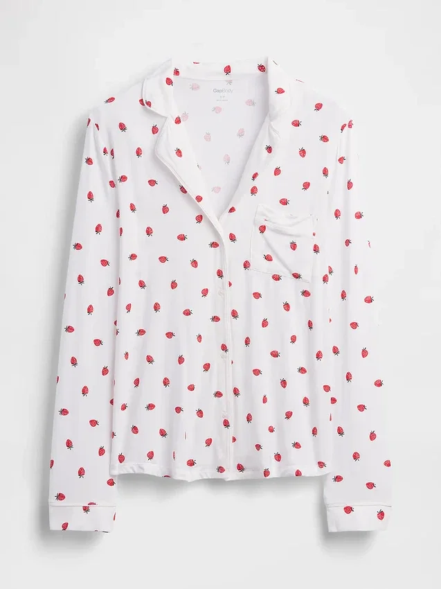 Weichstes Modal-Pyjama-Oberteil