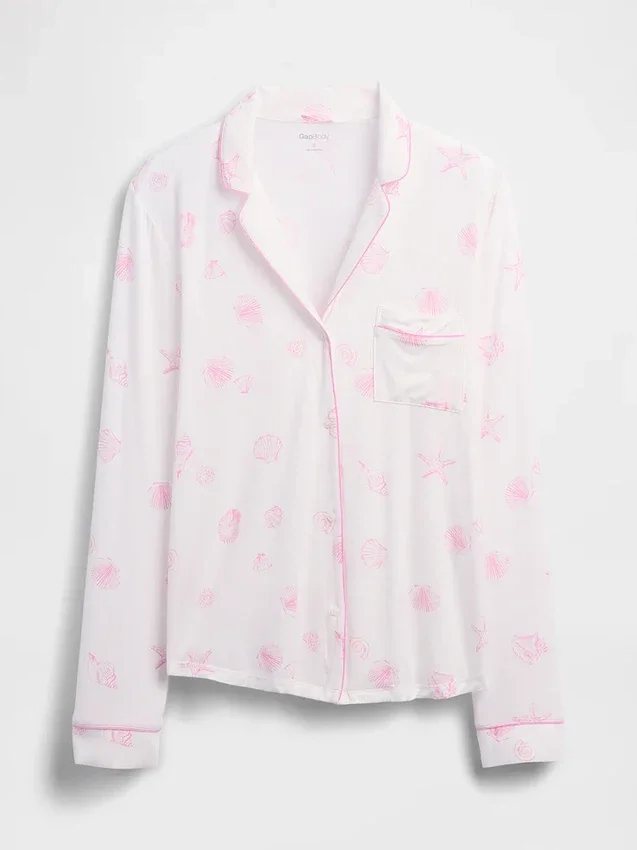 Weichstes Modal-Pyjama-Oberteil