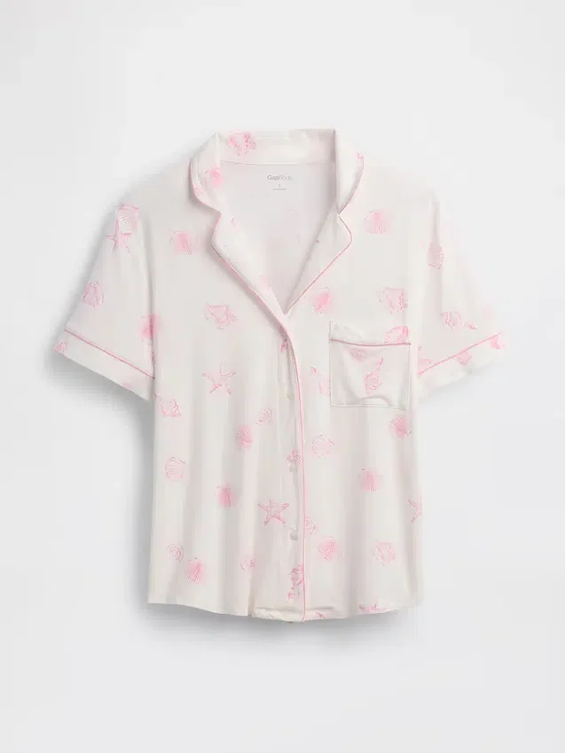 Weichstes Modal-Pyjama-Oberteil