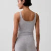 Weichstes Modal-Ripp-Pyjama-Oberteil