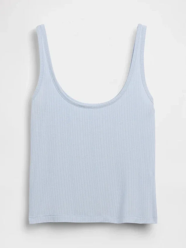 Weichstes Modal-Ripp-Pyjama-Oberteil
