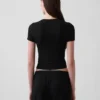 Weichstes Modal-Ripp-Pyjama-T-Shirt