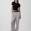 Weichstes Modal-Ripp-Pyjama-T-Shirt