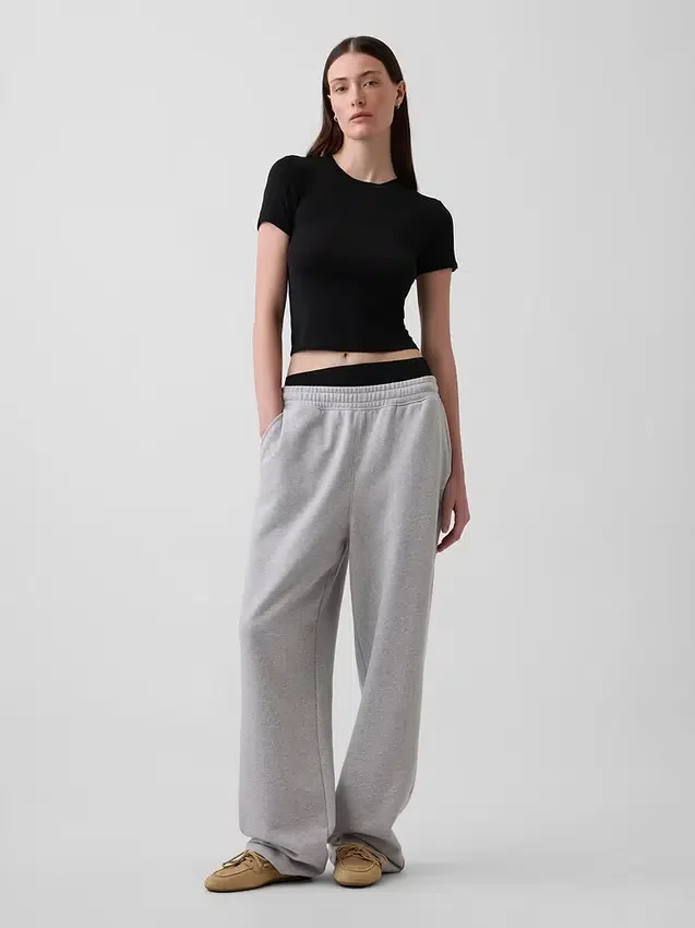 Weichstes Modal-Ripp-Pyjama-T-Shirt