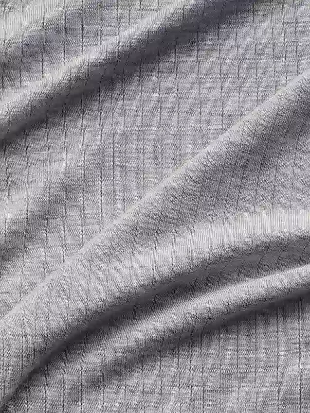 Weichstes Modal-Ripp-Pyjama-T-Shirt