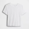 Weichstes Modal-Ripp-Pyjama-T-Shirt