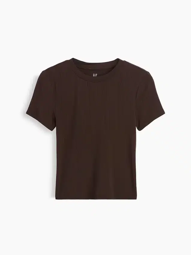 Weichstes Modal-Ripp-Pyjama-T-Shirt