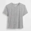 Weichstes Modal-Ripp-Pyjama-T-Shirt