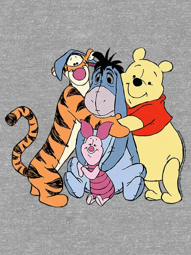 Winnie-the-Pooh-T-Shirt für Kleinkinder mit „Hugs“-Motiv