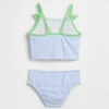 Zweiteiliger Badeanzug für Baby & Kleinkind mit Kirsch-Gingham-Muster