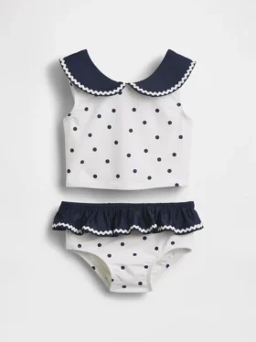 Zweiteiliger Matrosen-Badeanzug für Baby & Kleinkind