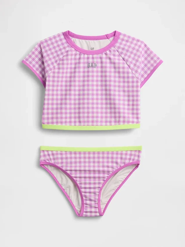 Zweiteiliger Rashguard-Badeanzug für Kinder