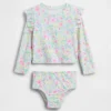 Zweiteiliges Rashguard-Badeoutfit für Baby & Kleinkind