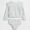 Zweiteiliges Rashguard-Badeoutfit für Baby & Kleinkind