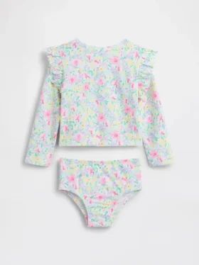 Zweiteiliges Rashguard-Badeoutfit für Baby & Kleinkind